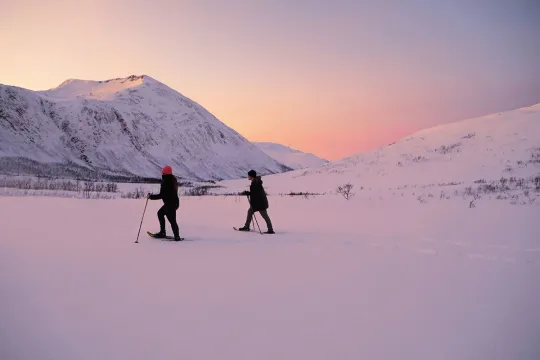 Private snowshoe trip