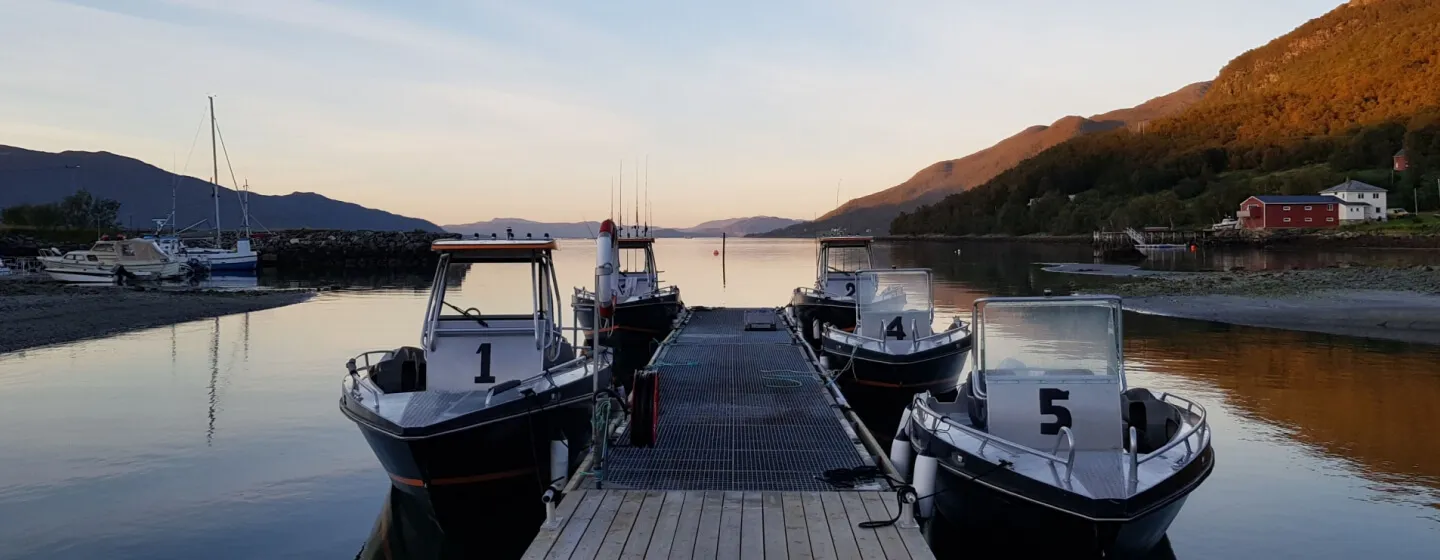 camp for seafishing, diving and outdoor activities